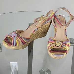 Rainbow Striped Wedges